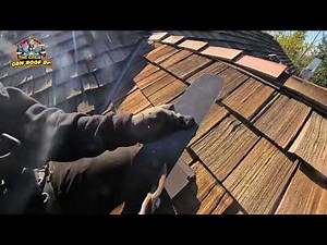 How-To: Repair Cedar Shake Roof - Ridge Caps & Shims (Victoria)