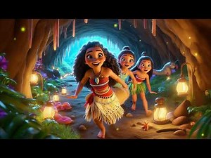 Moana 2 - The Sparkling Cave – An Adventure of Light, Magic, and Friendship