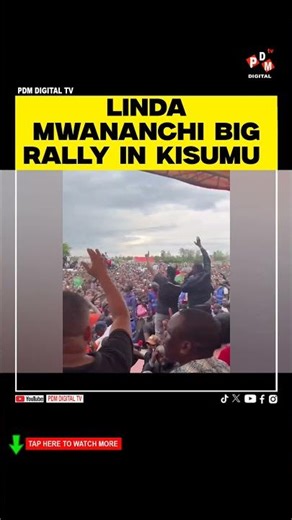 LINDA MWANANCHI BIG RALLY IN KISUMU #lindamwananchi #kisumu #sifuna