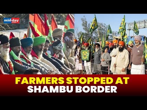 Farmers Protest: Farmers heading towards Delhi stopped at Shambu Border