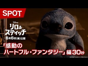 「リロ＆スティッチ」SPOT「感動のハートフル・ファンタジー」編30秒｜6月6日（金）劇場公開！