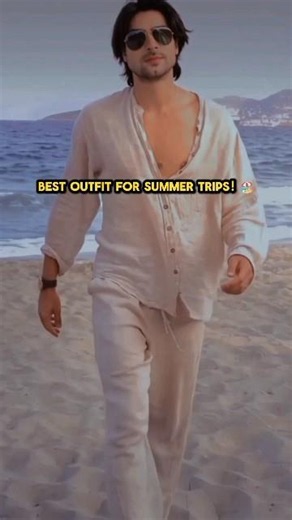 The Ultimate Beach Outfit For Men 🏖️☀️ #shorts #mensfashion