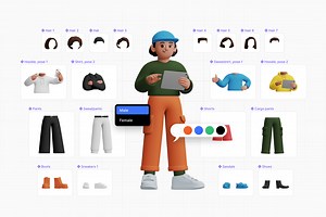 Superhuman, a Characters & Person 3D Model by Craftwork