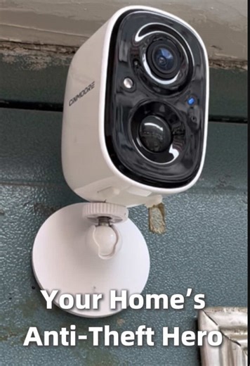 Meet your home’s anti-theft hero. CINMOORE BC22U watches over your home day and night. Color night vision, real-time alerts, and 2-way talk — all without wires. Set it up in minutes and feel safe instantly. Price increase coming after Jan 1st — secure yours now. #AntiTheftHero #HomeSecurityCamera #CINMOORE #BC22U #ProtectYourHome