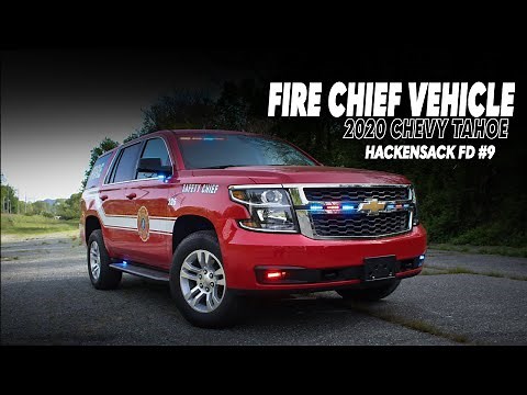 FIRE CHIEF VEHICLE | 2020 Chevy Tahoe | Hackensack FD | Build Showcase #9