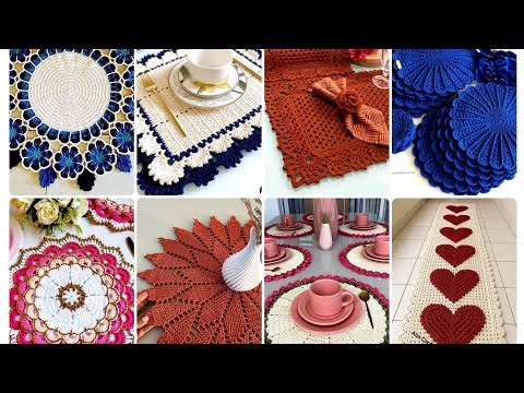 20+Elegant Crochet Table Runner Ideas//Mats,Table Cloth,and Thaalposh New Design Ideas 2026