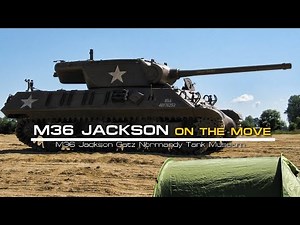 M36 Jackson tank destroyer - Normandy Tank Museum