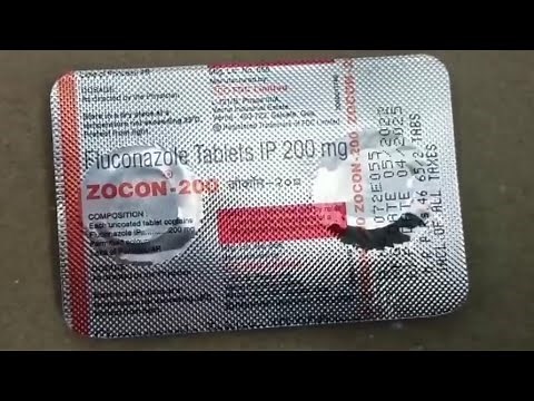 Zocon 200 Tablet | Fluconazole Tablets Ip 200mg Uses | Zocon 200mg Tablet uses side effects Dosage