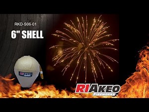 DISPLAY SHELL-6 INCH RKD-S06-01 | RIAKEO FIREWORKS