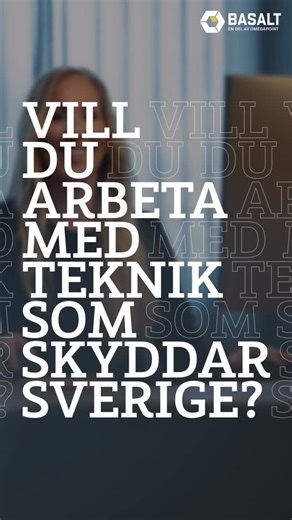Basalt AB on Instagram: "Vill du vara med och jobba med Sveriges säkraste system? Vi söker nu dig som vill vara med och bidra till ett säkrare samhälle och skydda våra kunders samhällskritiska infrastruktur. 📍Just nu söker vi fler vassa och snälla kollegor till båda våra kontor i Enköping och Stockholm: - Seniora experter till Sveriges säkraste system - Testledare för systemleveranser - Systemutvecklare/DevOps - Systemarkitekt - Produktägare - Quality Assurance Lead - Trainees 👉 Du hittar alla