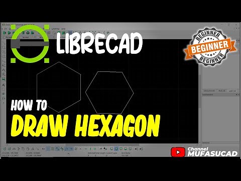 How To Draw Hexagon In LibreCAD