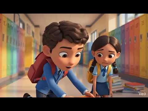 School Hallway Animation - Dreamy Tales
