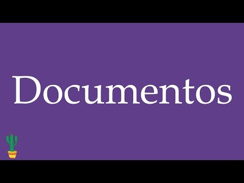 How to Pronounce ''Documentos'' (Documents) Correctly in Spanish 🇲🇽