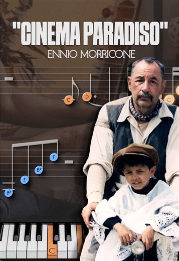 Cinematic Piano Tribute: Ennio Morricone's 'Cinema Paradiso' Theme
