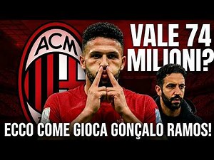GONÇALO RAMOS TO MILAN! HERE ARE THE CHARACTERISTICS OF THE NEW STRIKER FOR AMORIM | Tactical Ana...