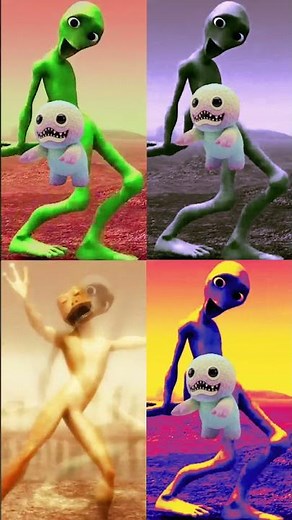 ÖDancing Green Alien Dance