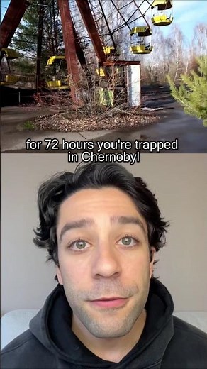 How to Survive 72 Hours in Chernobyl #Chernobyl #Survival #Shorts