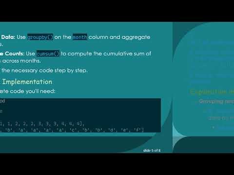 Mastering Pandas: Count Unique Values by Month and Year-To-Date