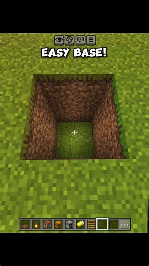 Minecraft Easy Base 🤯#minecraft #shorts