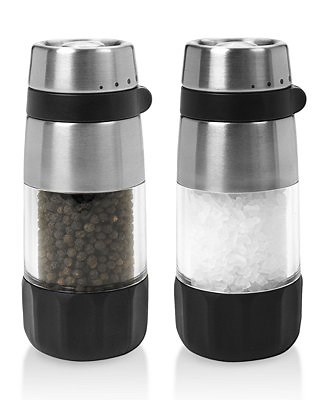 OXO Salt and Pepper Shakers, Grinder Set - Macy's