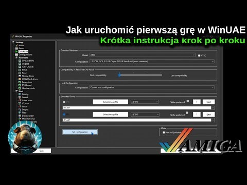 How to run your first game on WinUAE?