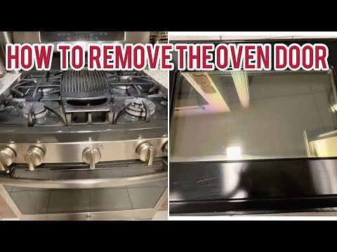 How to Remove and Reinstall the Oven Door | GE Stove Door Removal