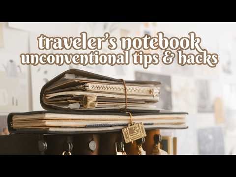 favorite unconventional ways i use my traveler's notebook