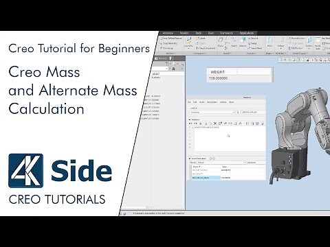 Creo Mass vs. Alternate Mass Calculation