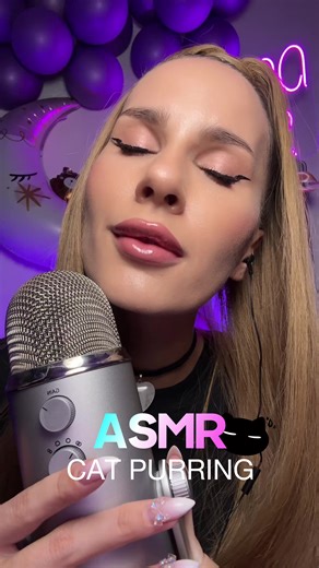 Cat Purring ASMR Sounds for Relaxation