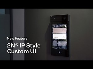 🎨 Design your own graphical interface for the 2N IP Style video intercom