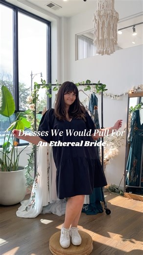 For the ethereal bride 🌿 Which dress would you pick? • • #bridetobe #weddingdress #nontraditionalwedding #bridal #bridaldress #ISaidYes #ISaidYes #weddinginspo #bridalfashion #uniqueweddingdress #weddingdressinspo #weddingdaystyle #dressgoals | Flora & Lane