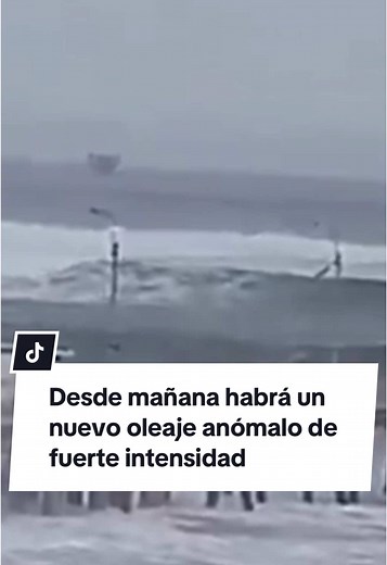 Advertencia de oleaje anómalo en la costa peruana