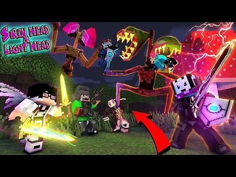 SIREN HEAD PART 2 !FOTO BARENG HANTU TOA! - Minecraft