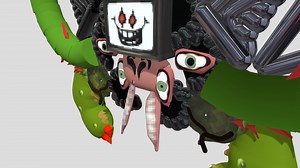 Omega Flowey - 3D model by leon (@Lnstudios)