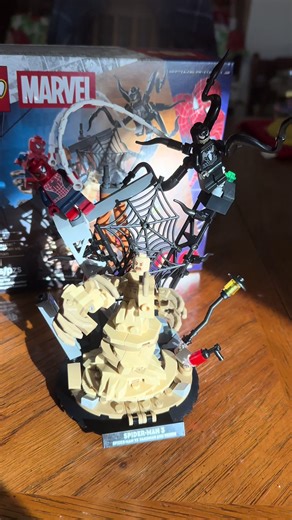 LEGO Spider-Man VS Sandman🕸️🕷️⏳ #lego #spiderman #marvel #fyp #venom | Lego Spider-Man