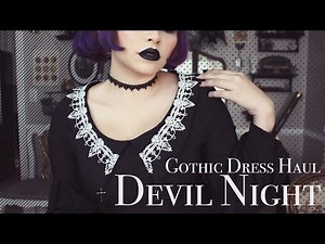 Affordable Goth Clothing Haul & Review ft. DevilNight