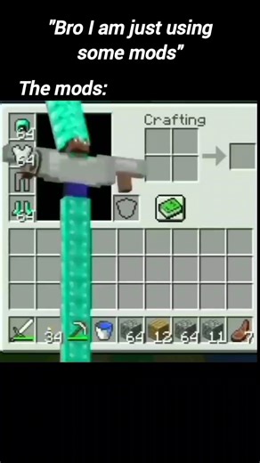 Unusual Minecraft mods Part-1 #minecraft #meme #memes