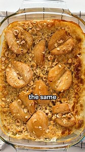 Cosy season calls for cosy meals ☺️ Starting with this breakfast – warming spices, seasonal pears and nuts make this easy meal prep baked oats recipe so moreish. Make it on Monday and you'll be looking forward to it all week. It's available exclusively on the Good Food app, just search 'cinnamon spiced pear & hazelnut baked oats'. You can get three months' access to our app for just 99p right now. | Good Food