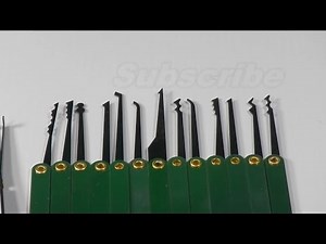 Lock picking set tools kit by LockCowboy