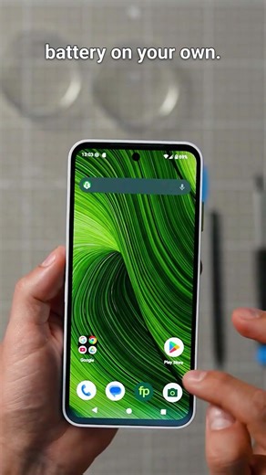 This phone is different! Fairphone is modular, and lets you replace battery, display, cameras, etc