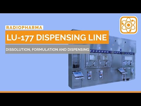 Lu-177 Dispensing Line by Comecer: radiopharmaceutical dissolution, formulation, and dispensing