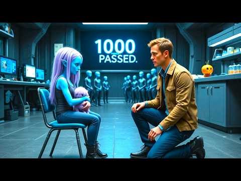 Alien Girl Rejected by 1,000 Families Sits Alone — One Human Asks WHY | HFY Sci-Fi Story