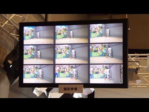 多視点ロボットカメラシステムで捉えている映像＠NHK技研公開2013