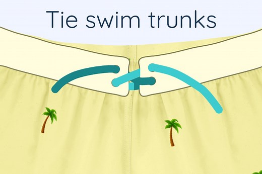 Tie swim trunks – Step-by-step guide 2026