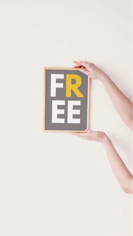 FREE motivation poster, digital file for printing