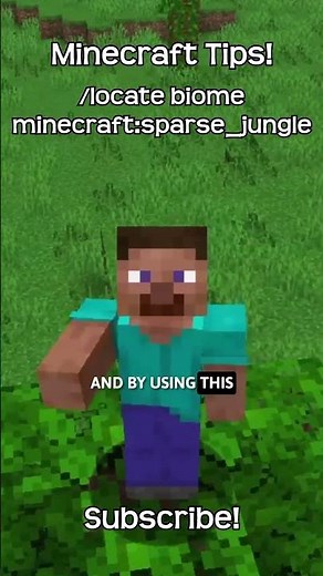 What Is The Command To Find A Sparse Jungle In Minecraft?!