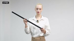 VIPEK V5LC Garment Rack Heavy Duty Covered Clothes Rack with Dimmable LED Lights, 3000K Warm White, Portable Closet Wardrobe Freestanding Clothing Rack for Hanging Clothes, Black Rack with Grey Cover