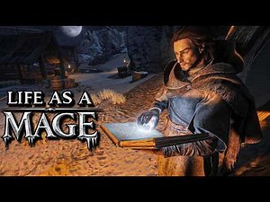 I Came to Winterhold to Study Magic | Skyrim Roleplay Series (3000+ Mods)