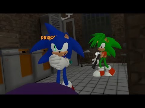 Sonia plays Prison Escape with Sonic and Manic! (Also old-ish video from ‪@StoryWolf‬‘s birthday!)