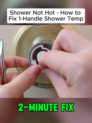How to Fix a Shower That Isn't Hot